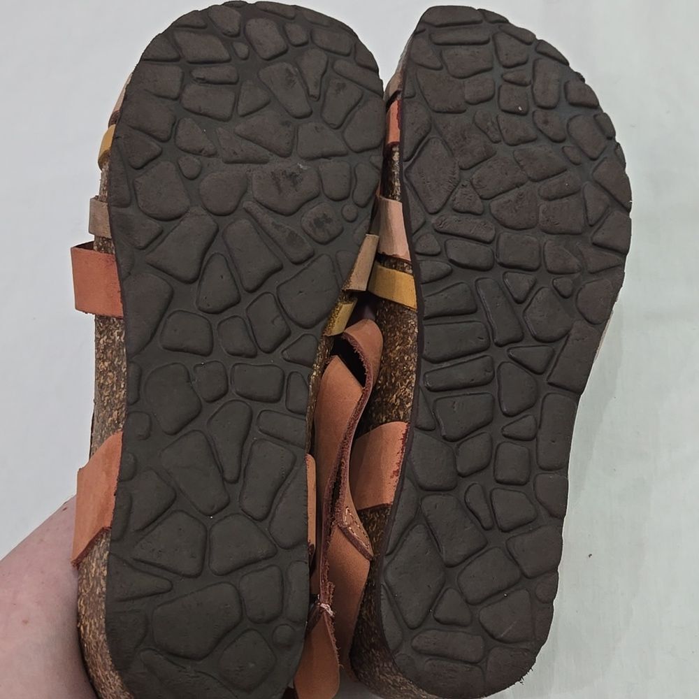 Bio-Gold strappy Sandals Wedge Women’s 9 - Picture 9 of 9